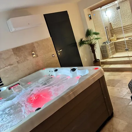 Love hotel Privative Jacuzzi Sauna De La Del Castagnol Saint-Nexans